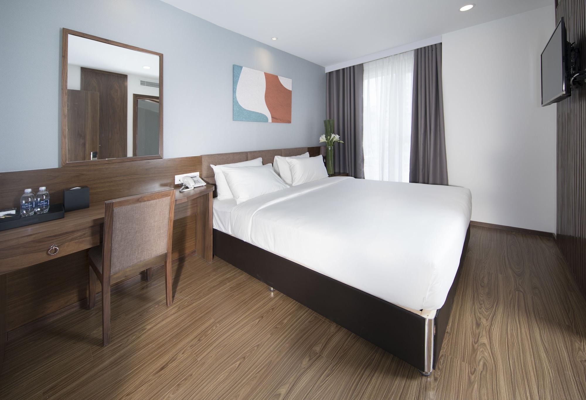 The Blue Hotel โฮจิมินห์ซิตี้ ภายนอก รูปภาพ