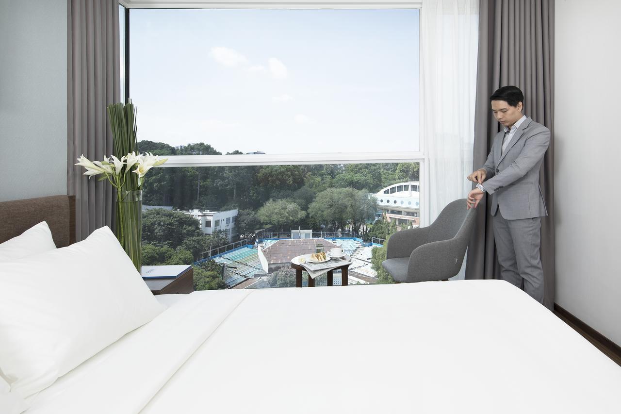 The Blue Hotel โฮจิมินห์ซิตี้ ภายนอก รูปภาพ